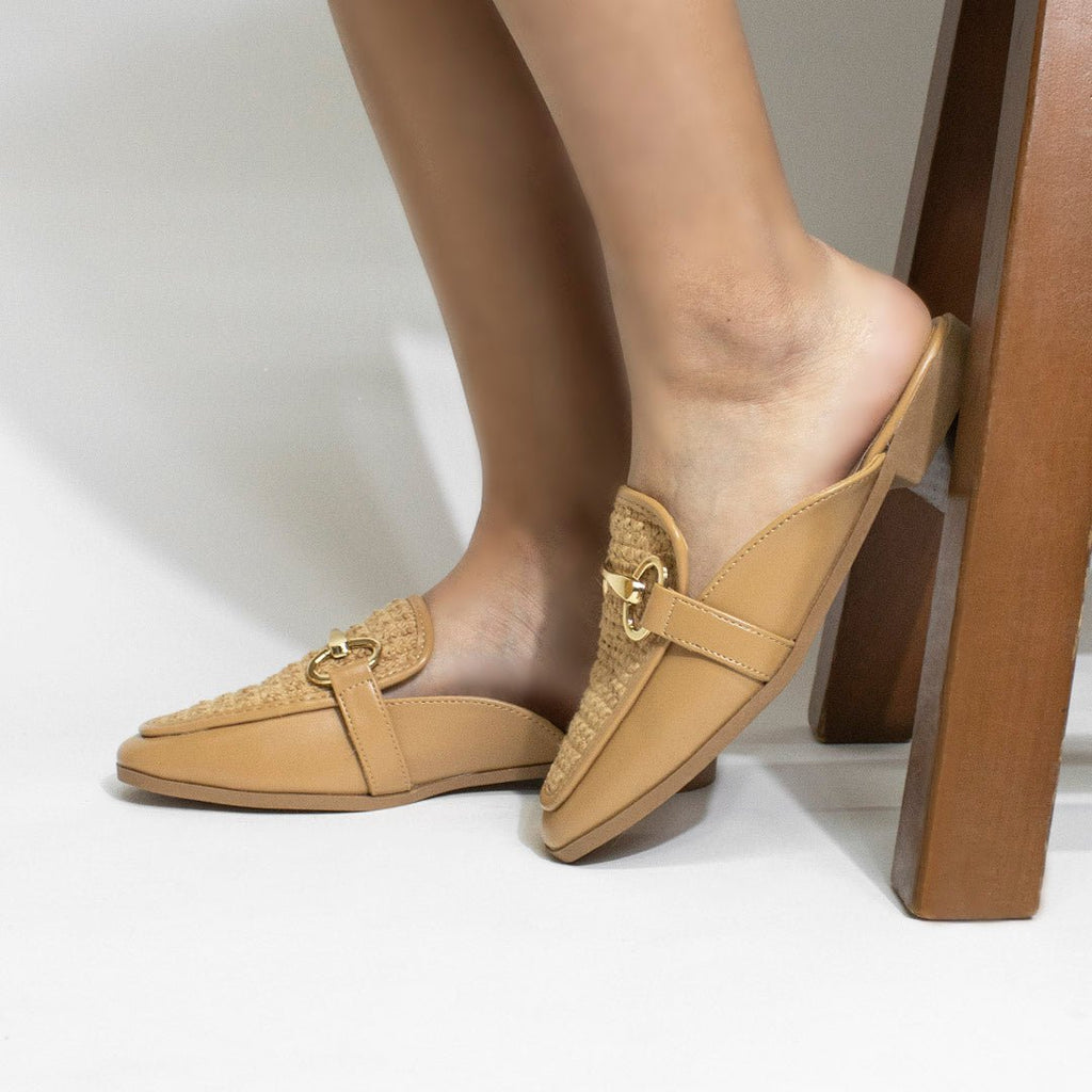Mule 30929 Tan - KiraZapatería