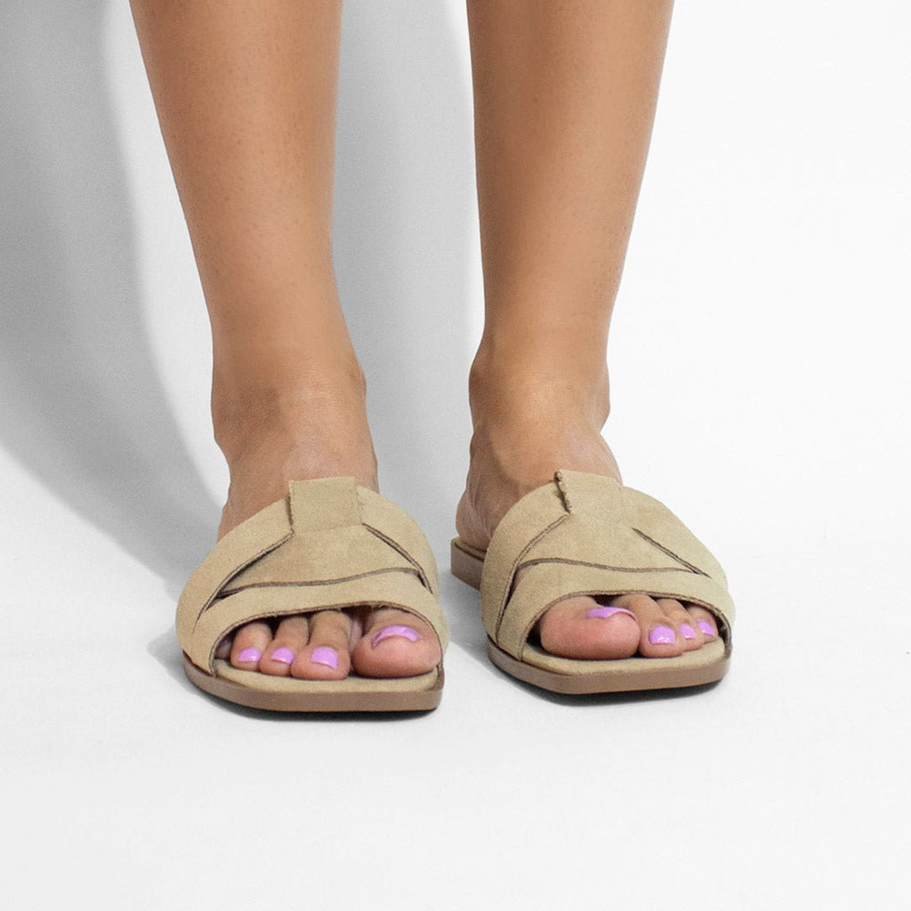 Sandalia 109 Beige - KiraZapatería