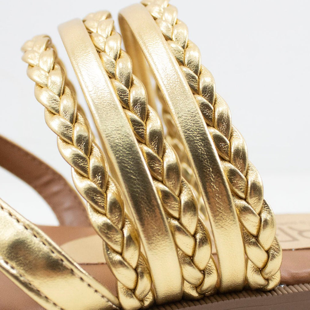Sandalia 11722 Gold - KiraZapatería