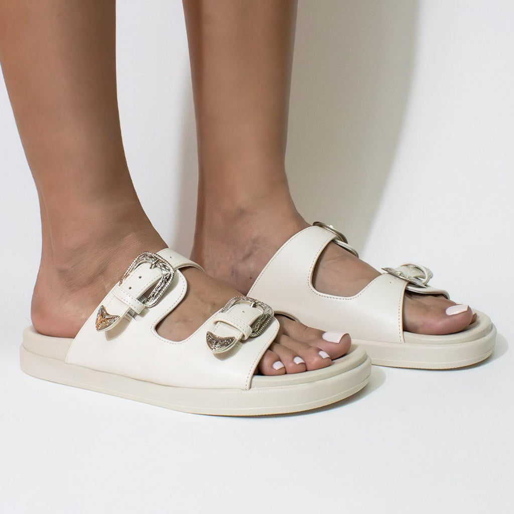 Sandalia 16317 Latte - KiraZapatería