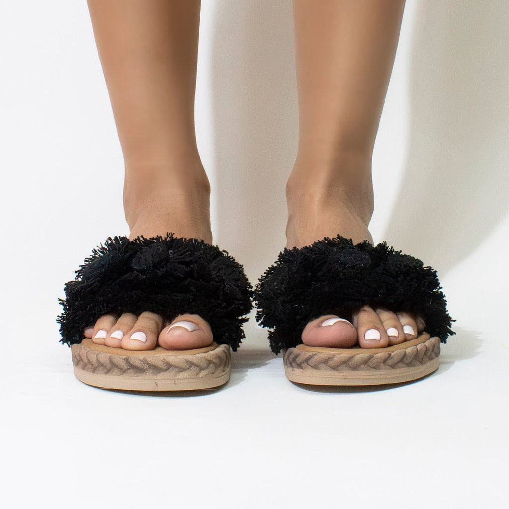 Sandalia 426 Negro - KiraZapatería