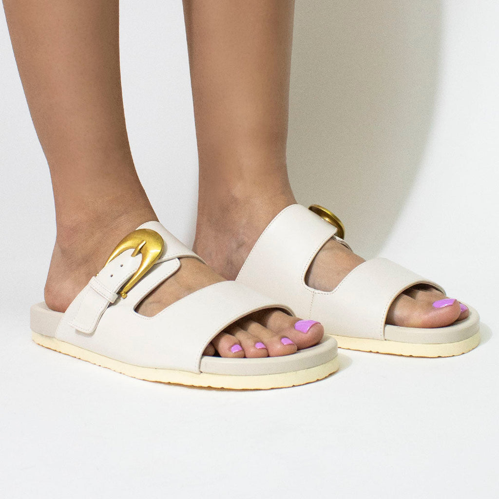 Sandalia 80325 Latte - KiraZapatería