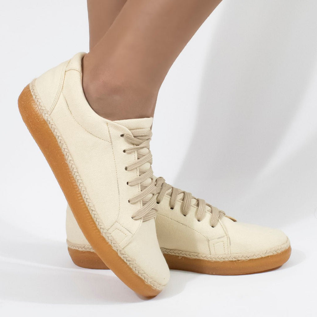 Tenis 9001 Beige - KiraZapatería